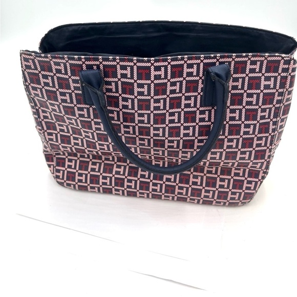 Tommy Hilfiger Monogrammed Tote - Picture 2 of 8